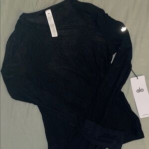 ALO Yoga Ribbed Seacoast Long Sleeve